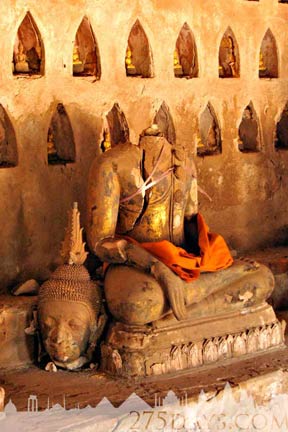 buddha statue laos